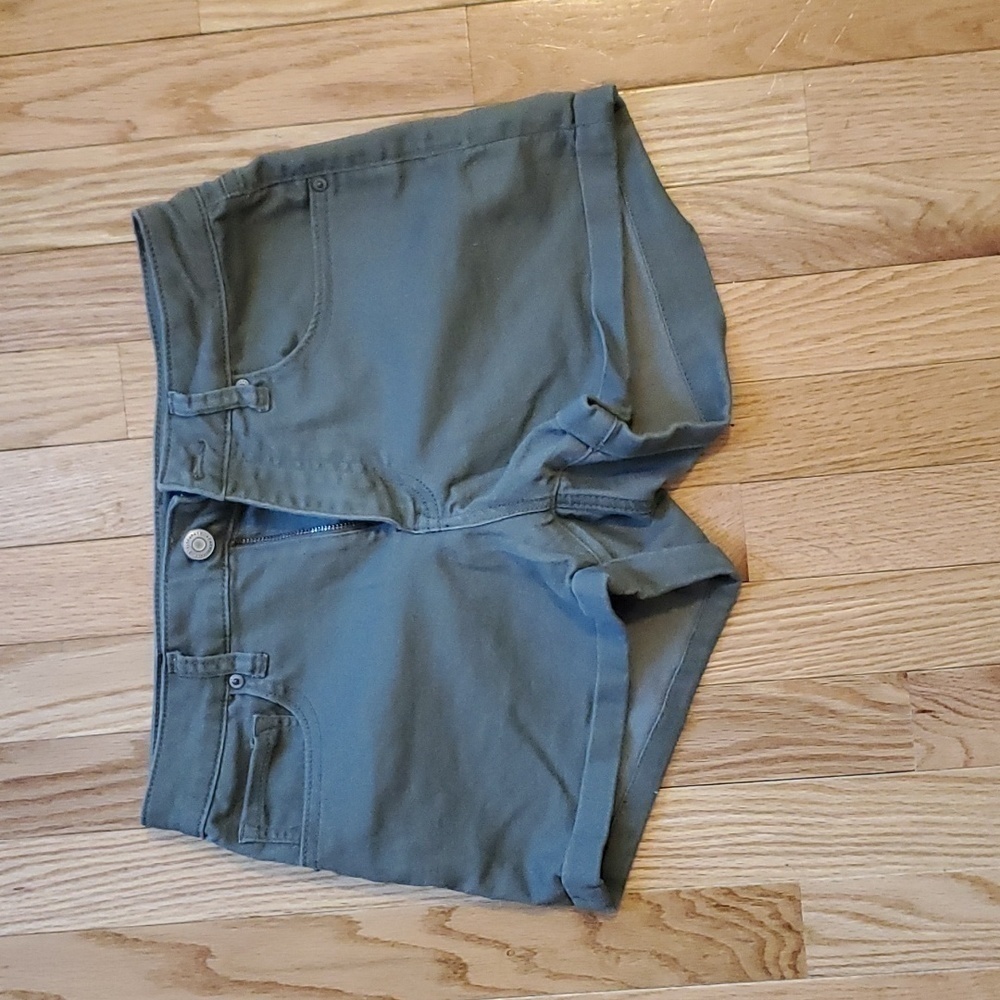 Aeropostale High Waisted Midi Shorts